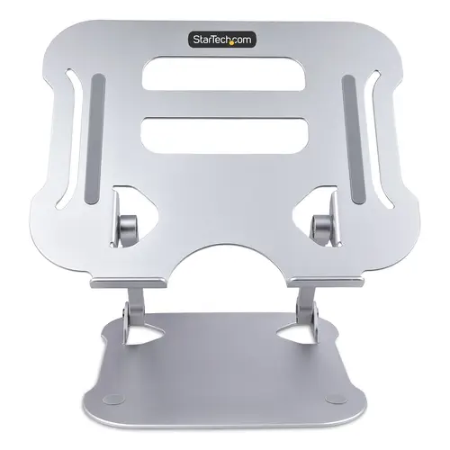 Soporte Ergonómico de Ordenador para Sobremesa - Base Soporte Ergonómico para Portátil de Altura Ajustable - Aluminio - Portátil - 10kg - Plegable - Elevador Riser - Imagen 3