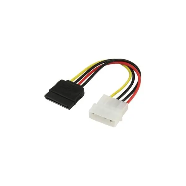 CPSATA cable de SATA 0,15 m SATA 13-pin Molex (4-pin) Negro, Rojo..