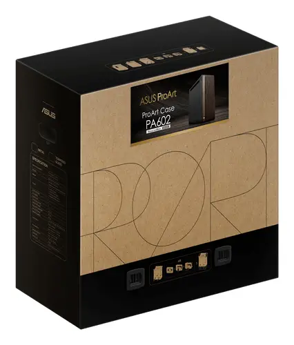 ProArt PA602 Wood Edition Modern Black - Metal Panel Midi Tower Negro, Madera - Imagen 18