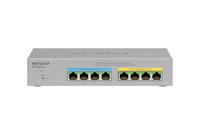 MS108TUP No administrado L2 2.5G Ethernet (100/1000/2500) Energía sobre Ethernet (PoE) Gris