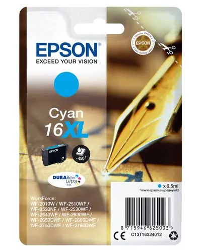 Pen and crossword Cartucho 16XL cian - Imagen 1