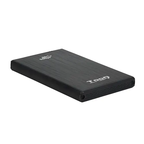 TQE-2522B caja para disco duro externo Caja de disco duro (HDD) Negro 2.5" - Imagen 1