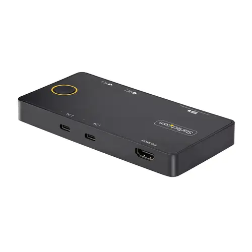 C2-H46-UC2-PD-KVM interruptor KVM Negro - Imagen 2