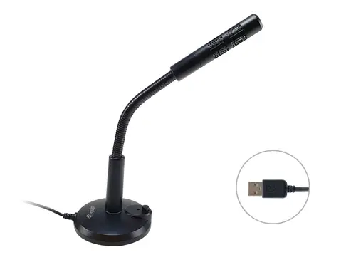 245340 Negro Micrófono de superficie para mesa - Imagen 2
