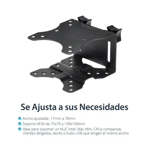 Soporte de Montaje VESA para Clientes Delgados - Caja VESA para Thin Clients - Soporte para Clientes Ligeros - Imagen 15