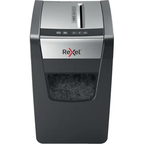 Momentum X410-SL triturador de papel Corte cruzado Negro, Gris - Imagen 1