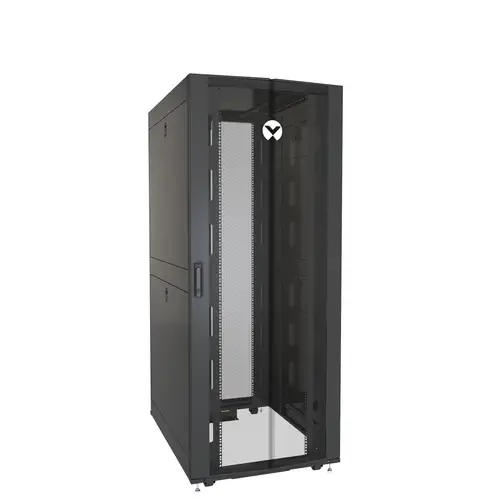 VR3150 armario rack 42U Rack o bastidor independiente Negro, Transparente - Imagen 1