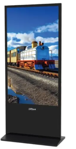 (DHI-LDV65-SAI400L-B3) DAHUA DISPLAY TOTEM 65 4K 2160X3840 / ANDROID 11 / 8MS / 320CD / 4+32GB / 2 X ALTAVOZ  5W / RJ45, USB, TF SLOT, HDMI, AUDIO IN, QUAD-CORE CORTEX-A55