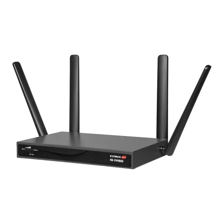 4G-7449AC router inalámbrico Doble banda (2,4 GHz / 5 GHz) Negro