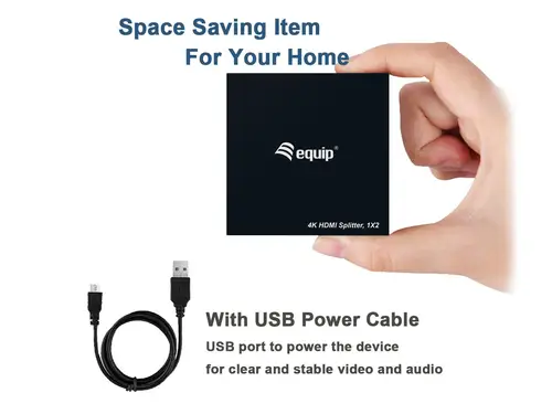 332715 divisor de video HDMI 2x HDMI - Imagen 5
