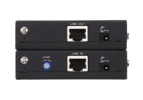 VE150A extensor audio/video Transmisor y receptor de señales AV Negro - Imagen 2
