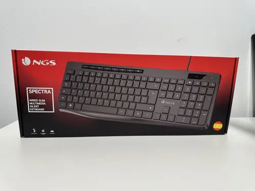SPECTRA (QUERTY, ES) teclado Hogar / Oficina USB QWERTY Español Negro - Imagen 7