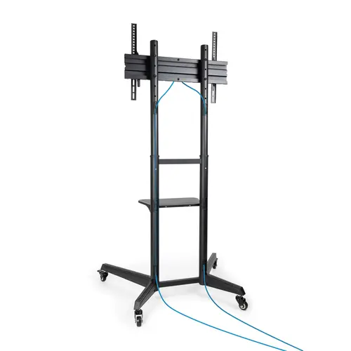 RAMSÉS Soporte de Suelo con Ruedas para Pantallas 37"- 70", Negro - Imagen 2