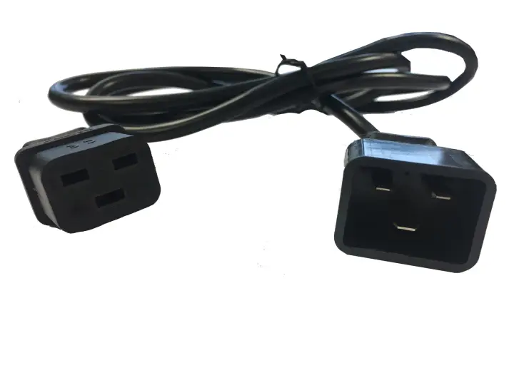 CABLE SALIDA IEC ALIMEN C20/C19 1.8m 16A