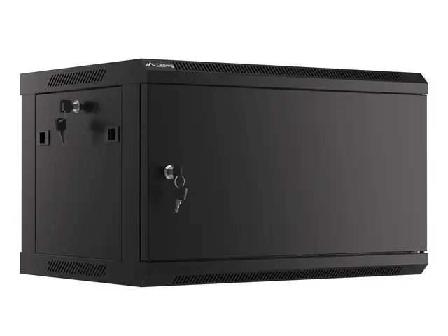 WF01-6406-00B armario rack 6U Bastidor de pared Negro