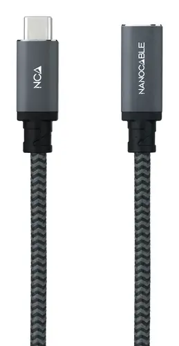 10.01.4500-COMB cable USB USB 3.2 Gen 2x2 0,5 m USB C Negro - Imagen 2