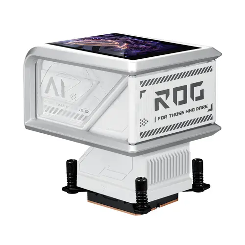 ROG RYUO IV 360 ARGB WHT Procesador Sistema de refrigeración líquida todo en uno 12 cm Blanco - Imagen 3