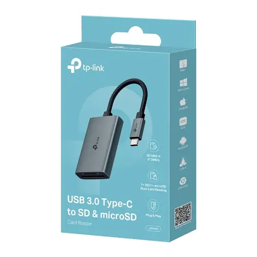 UA440C lector de tarjeta USB 3.2 Gen 1 (3.1 Gen 1) Type-C Gris - Imagen 4