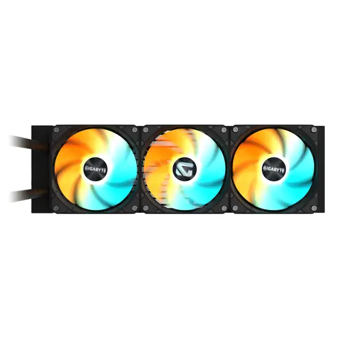 GAMING 360 Refrigeración Líquida para CPU - 3x120 mm Ventiladores ARGB, Mecanismo de enclavamiento deslizante, DAISY-CHAIN, Compatible con Intel LGA 1851 y AMD AM5 - Imagen 2