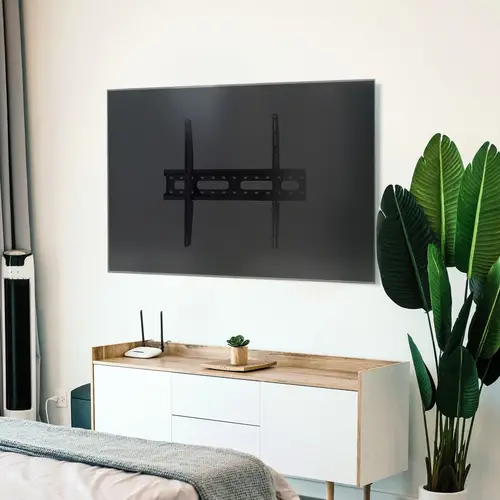 Soporte Fijo de pared para pantallas 37"- 80", Negro - Imagen 5