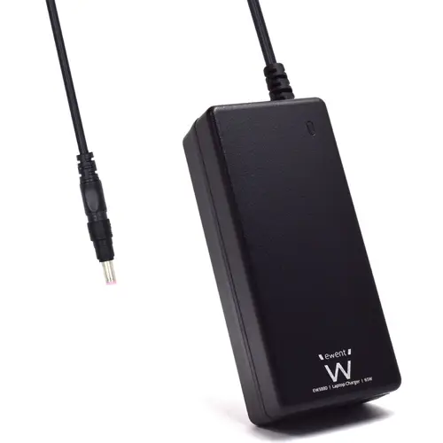 EW3896 adaptador e inversor de corriente Interior 65 W Negro - Imagen 1