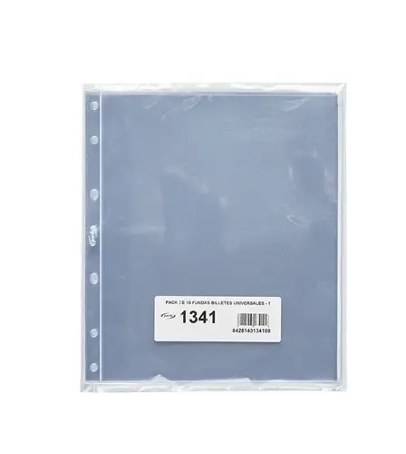 FUNDA para BILLETES PARDO 1 DPTO.