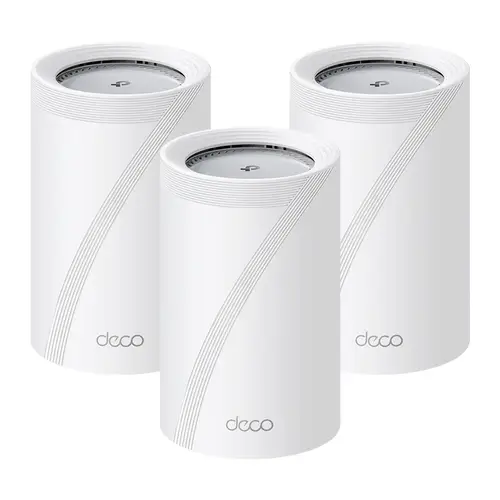 Deco BE65 Pro Tribanda (2.4 GHz / 5 GHz / 6 GHz) Wi-Fi 7 (802.11be) Blanco 3 Interno - Imagen 1