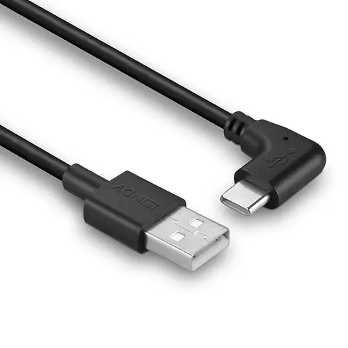 32000 cable USB USB 2.0 0,5 m USB A USB C Negro - Imagen 3