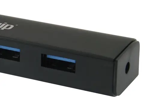 128953 hub de interfaz USB 3.2 Gen 1 (3.1 Gen 1) Type-A 5000 Mbit/s Negro - Imagen 3