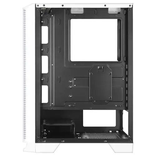 MC-C, Caja PC ATX, Panel Frontal Metal-Mesh, Cristal Templado, 3 Ventiladores Frontales FRGB 120mm, Blanco - Imagen 6