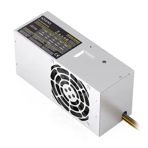 Fuente Alimentacion TFX 500W con Cable de Alimentacion OEM, Plata - Imagen 2
