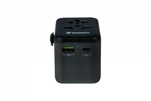 49544 adaptador de enchufe eléctrico Universal Negro - Imagen 12