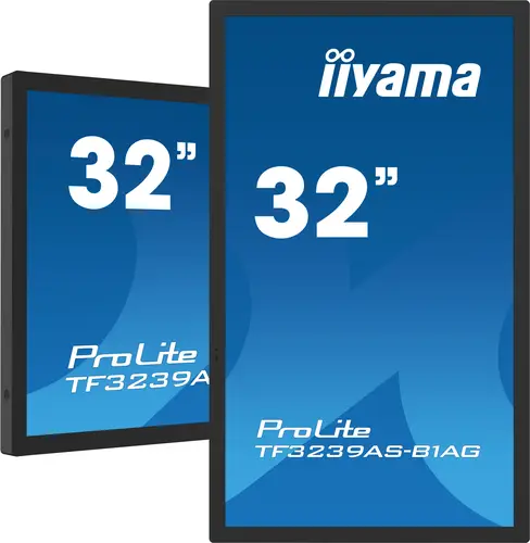 TF3239AS-B1AG pantalla de señalización Pantalla plana para señalización digital 80 cm (31.5") LED 500 cd / m² 2.4K Ultra HD Negro Pantalla táctil Procesador incorporado Android 24/7 - Imagen 4