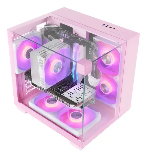 MC-VISIONMP Mini Tower Rosa - Imagen 3
