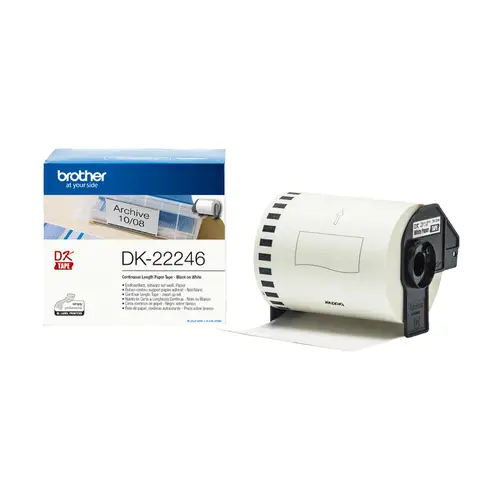 DK-22246 cinta para impresora de etiquetas Negro sobre blanco - Imagen 1