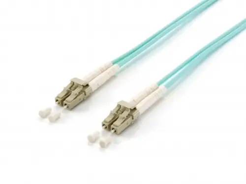 255413 Cable de fibra óptica e InfiniBand 3 m LC Turquesa - Imagen 1
