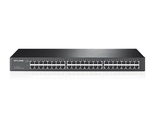 TL-SG1048 No administrado Gigabit Ethernet (10/100/1000) 1U Negro - Imagen 1
