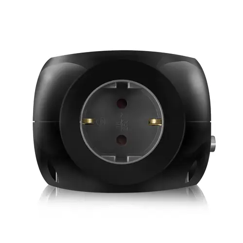 EW3938 adaptador e inversor de corriente Interior Negro - Imagen 2