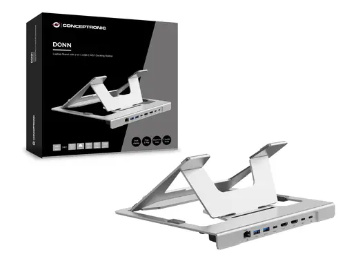 DONN35S soporte para ordenador portátil Plata - Imagen 7