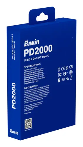 PD2000 4 TB USB Tipo C USB 3.2 Gen 2x2 Púrpura - Imagen 17