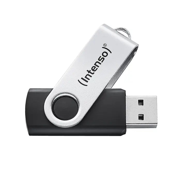 Memoria USB Office Line, 128 GB, USB-A, 3.2 Gen 1x1, negro-plata