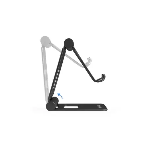 Soporte de sobremesa ajustable para teléfono / tablet hasta 10, Negro - Imagen 5