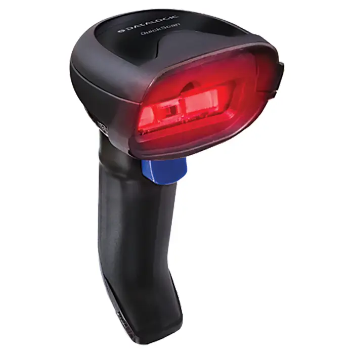 QD2220-BKK1 lector de código de barras Lector de códigos de barras portátil 1D LED Negro