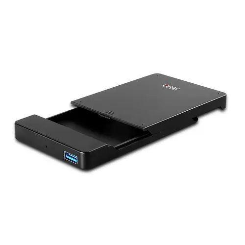 43331 caja para disco duro externo Carcasa de disco duro/SSD Negro 2.5" - Imagen 3