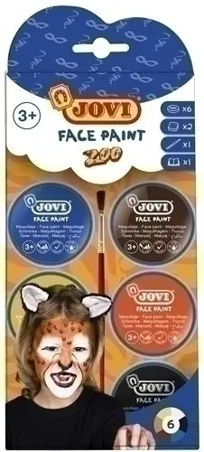 MAQ.JOVI ZOO BOTE 8 ml Cj.6 SURTIDOS