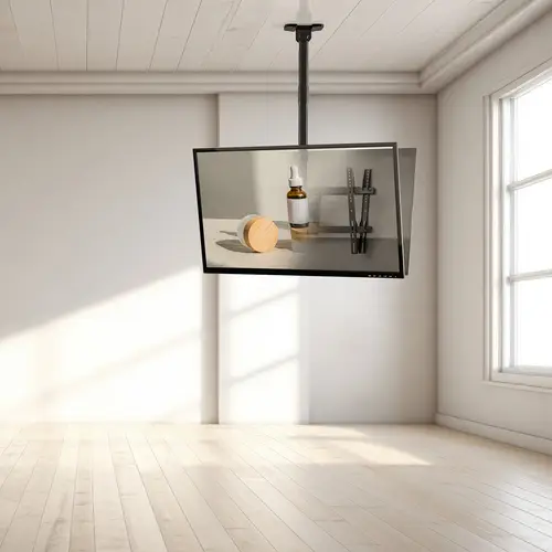 Soporte de Techo para 2 Pantallas 43"-86", Negro - Imagen 6