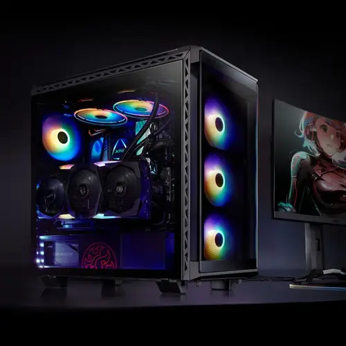 BATTLECRUISER Midi Tower Negro - Imagen 3