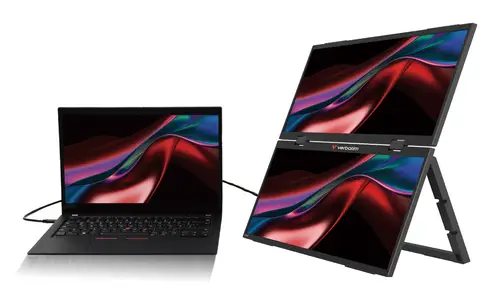 Portable 15.6" FHD Dual Monitor Essentials Monitor portátil Negro 39,6 cm (15.6") LCD 1920 x 1080 Pixeles - Imagen 4