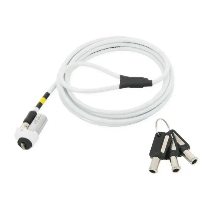 001328 cable antirrobo Blanco 1,8 m