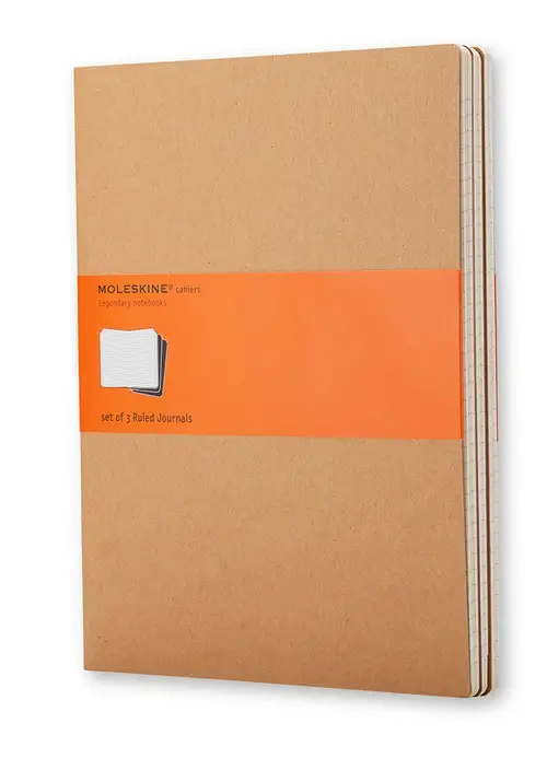 Cahier cuaderno y block 120 hojas Marrón